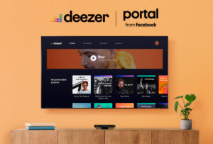 Deezer-Facebook-portal-TV